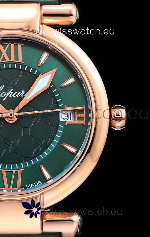 IMG_9081 Chopard Imperiale White Dial Automatic in Rose Gold Case 904L Steel Replica 7