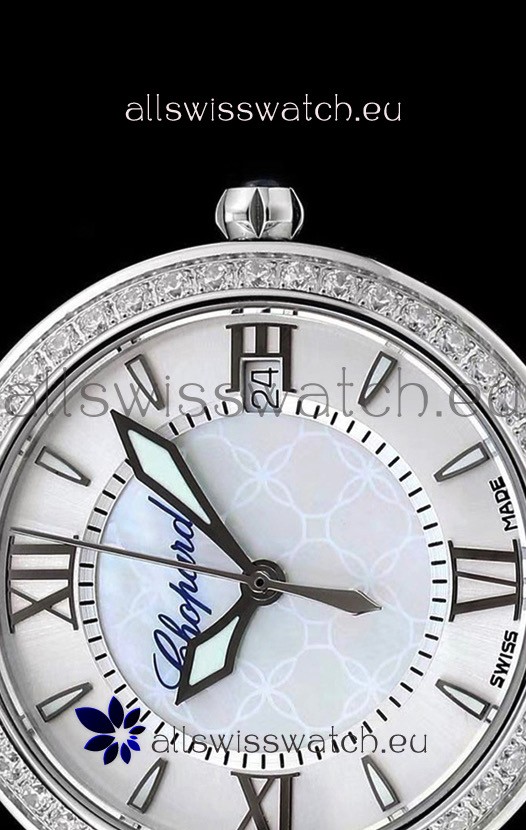 IMG_9081 Chopard Imperiale White Dial Automatic in 904L Steel Replica 7