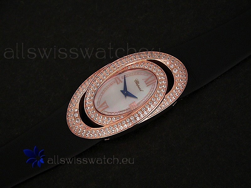 IMG_9081 Chopard Xtravagzain Black Strap Replica 7