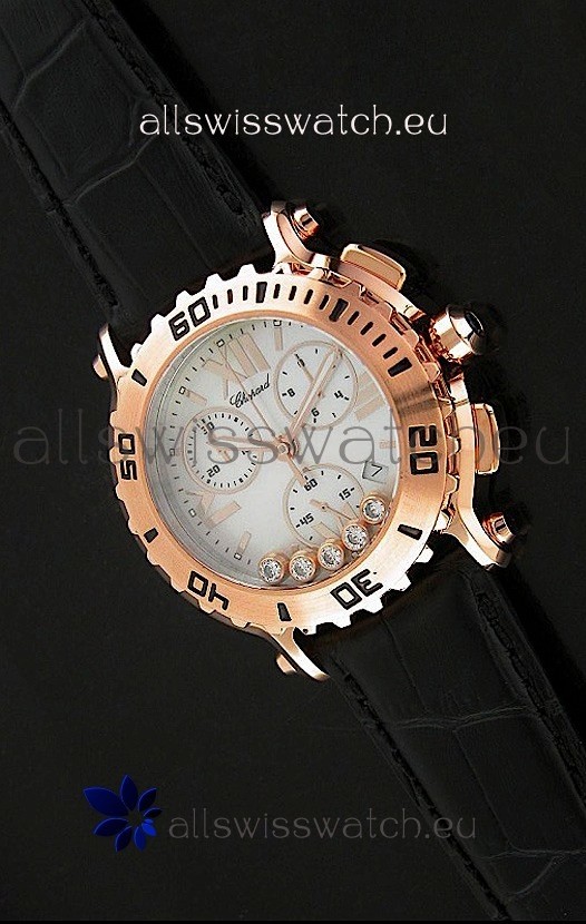 IMG_9081 Chopard Happy Sportin Black Strap Replica 7