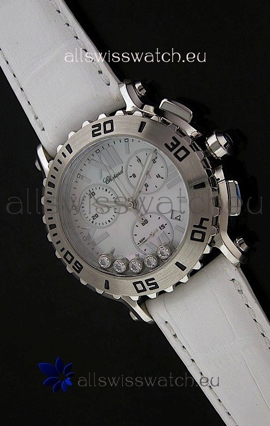 IMG_9081 Chopard Happy Sportin White Strap Replica 7