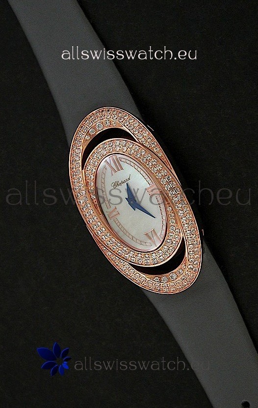 IMG_9081 Chopard Xtravagzain Black Strap Replica 7