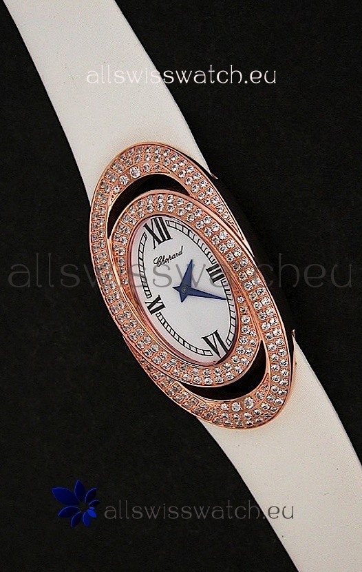 Chopard Xtravagzain White Strap Replica 7