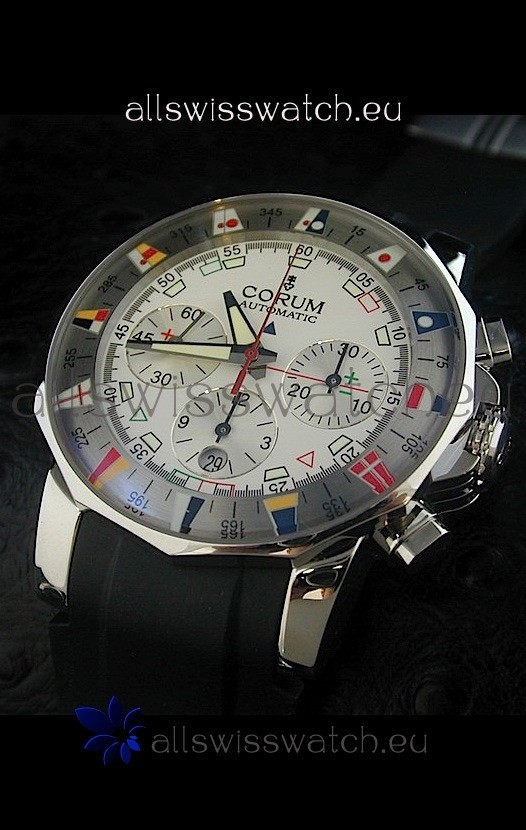 IMG_9081 Corum Admiral's Cup Challengein White Dial Replica 7