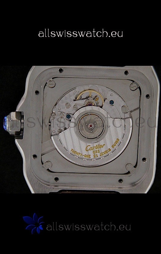 IMG_9081 Cartier Santos inin White Dial Replica 7
