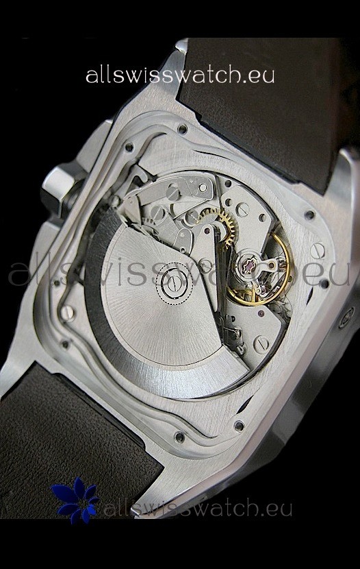 IMG_9081 Cartier Santoswith Diamonds Embedded Casing Replica 7