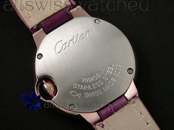 Cartier Ladies in Rose Gold Casing Replica 7