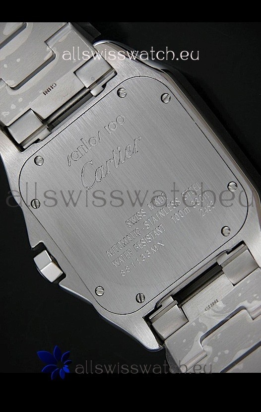 IMG_9081 Cartier Santosin White Dial Replica 7