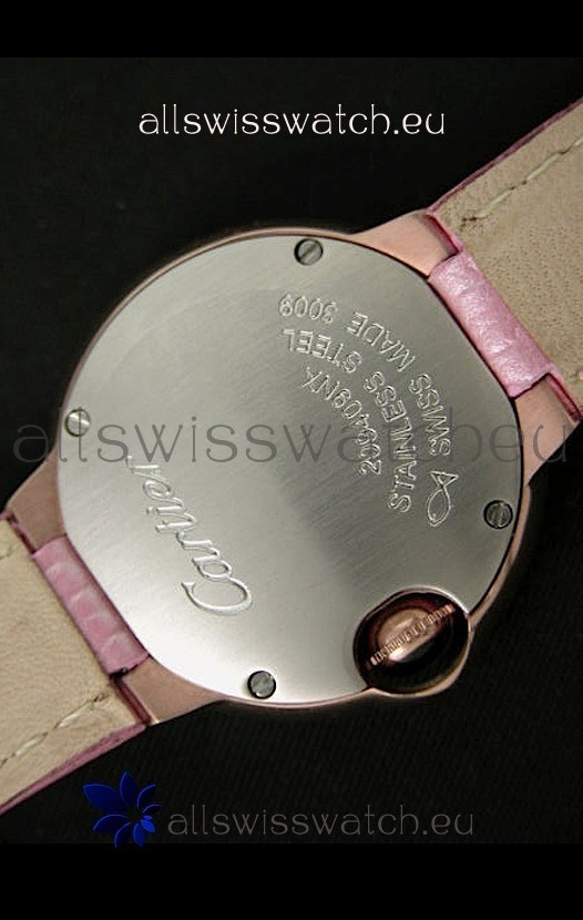 Cartier Ladies in Rose Gold Casing Replica 7