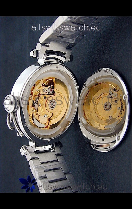 IMG_9081 Cartier Pasha de Automatic in White Dial Replica 7