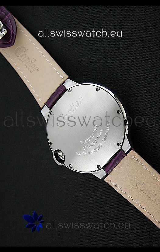IMG_9081 Cartier Ballon de Automatic in White Dial Replica 7