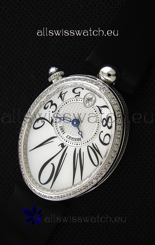 IMG_9081 Breguet Reine De Naples Ladies 1:1 Stainless Steel Mirror Replica 7