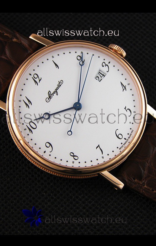 Breguet Classique 5177BA/29/9V6 Rose Gold with Arabic Markers Replica 7