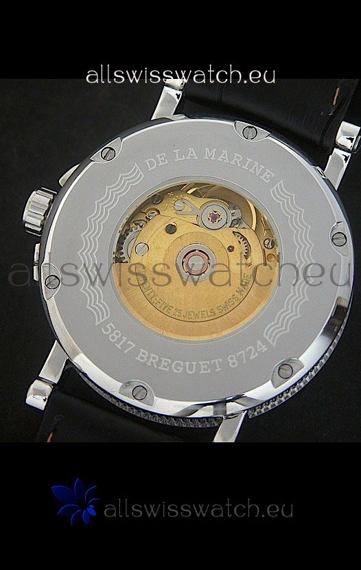 IMG_9081 Breguet De La Marine Steel in White Dial Replica 7