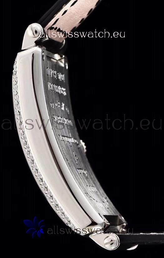IMG_9081 Franck Muller Long Island Color Dreams Ladies in Black Strap Replica 7
