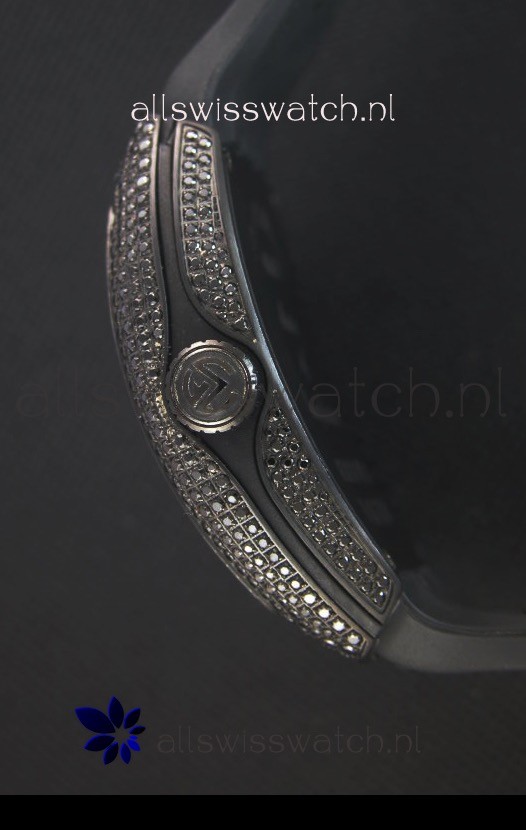 IMG_9081 Franck Muller Vanguardin PVD Coated Case Replica 7