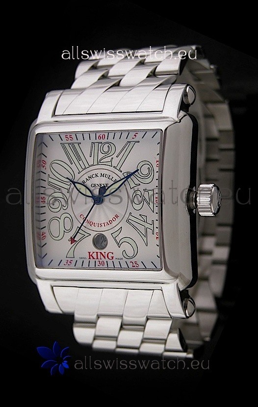 IMG_9081 Franck Muller Consquistadorin Silver White Dial Replica 7