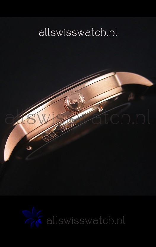 IMG_9081 Glashuette Senator Excellence Cream Dial Rose Gold Case Replica 7