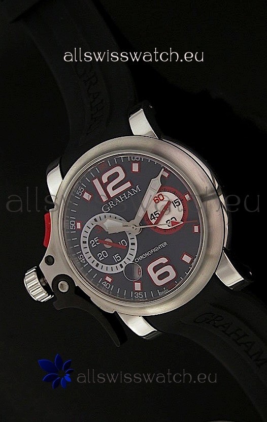 IMG_9081 Graham Chronofighterin Black Dial Replica 7