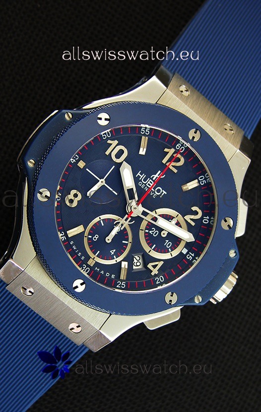 IMG_9081 Hublot Big Bang Blue Steel Carbon Dial1:1 Mirror Replica 7