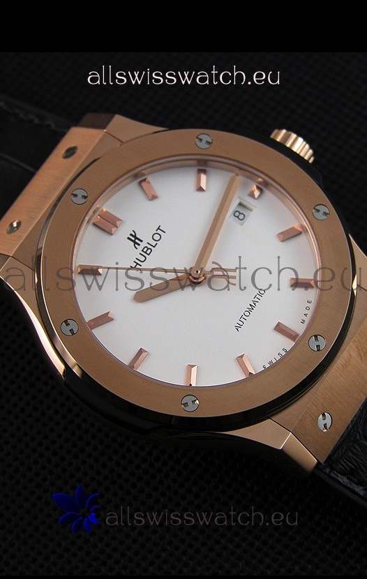 IMG_9081 Hublot Classic Fusion King Gold Opalin- 1:1 Mirror Replica 7