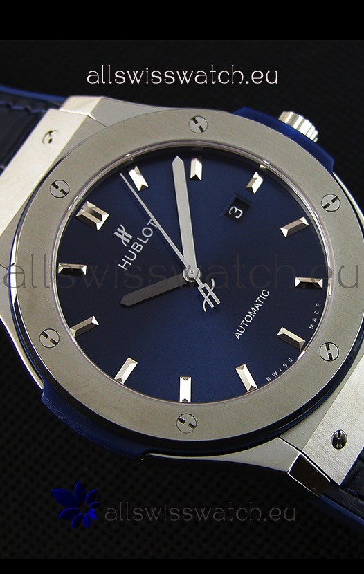 IMG_9081 Hublot Classic Fusion Blue Titanium- 1:1 Mirror Replica 7