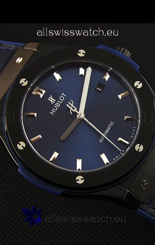 Hublot Classic Fusion Ceramic Blue- 1:1 Mirror Replica 7