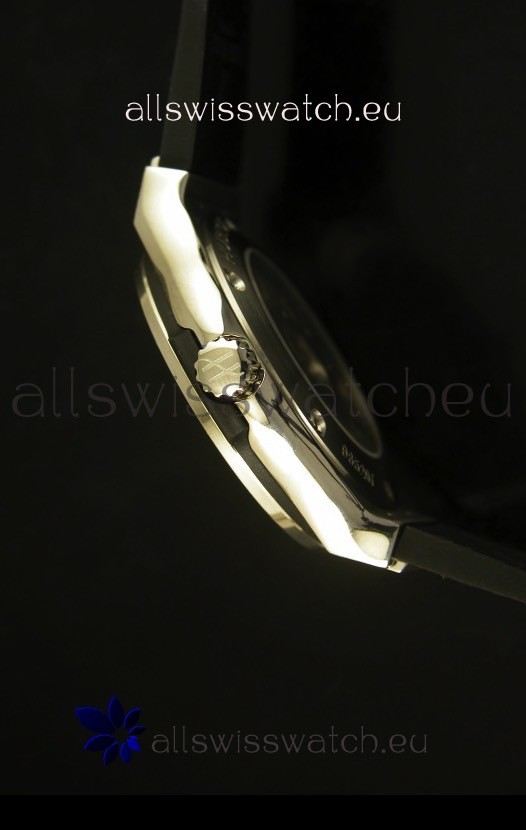 IMG_9081 Hublot Classic Fusion 39MM Steel Case Carbon Dial Replica 7
