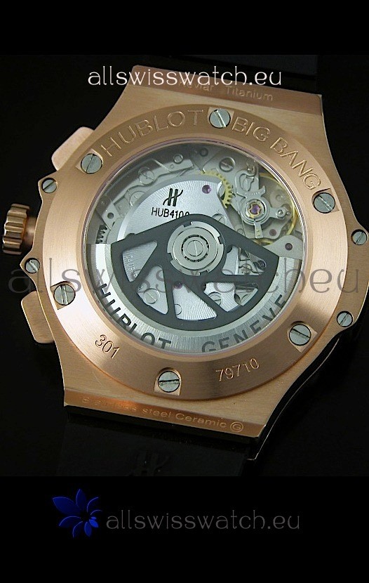 IMG_9081 Hublot Big Bang Pink Gold Casing 40MM - 1:1 Mirror Replica 7