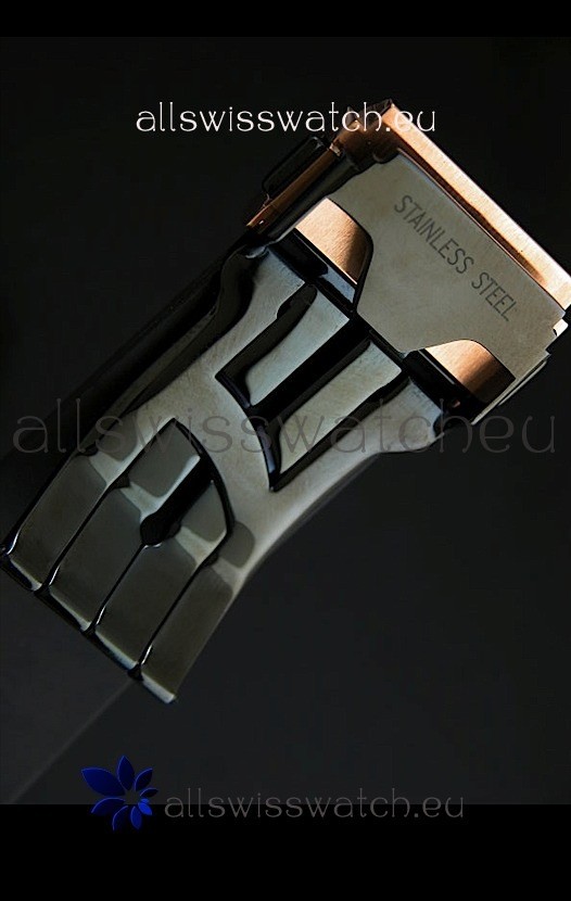 IMG_9081 Hublot Big Bang Pink Gold- 1:1 Mirror Carbon Dial Replica 7