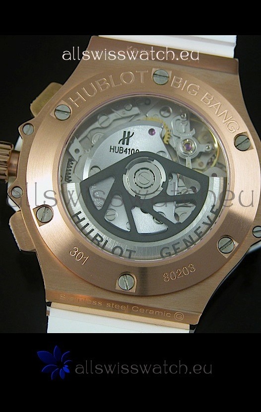 Hublot Big Bang Pink Gold Casing 40MM - 1:1 Mirror Replica 7