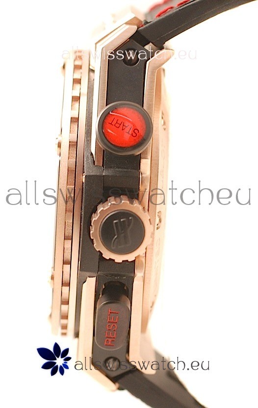 IMG_9081 Hublot F1 King Power Zirconium Chronograph Limited Edition in Pink Gold Replica 7