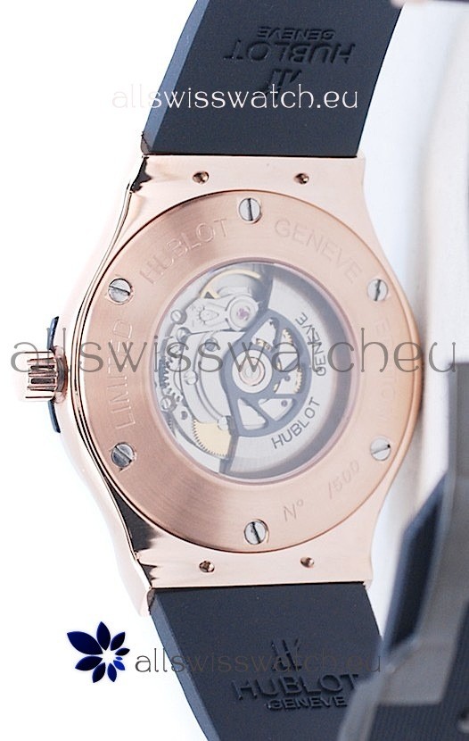 IMG_9081 Hublot Classic Fusion Rose Gold in Pink Gold Replica 7