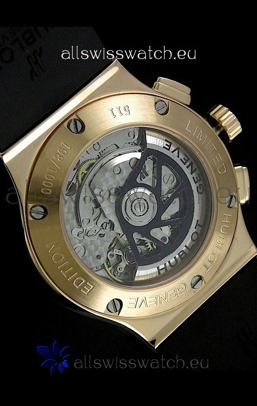 IMG_9081 Hublot Big Bang Classic Fusion Chrono Pink Gold Replica 7