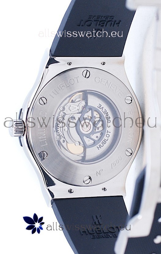 IMG_9081 Hublot Classic Fusion Silver in Steel Case Replica 7