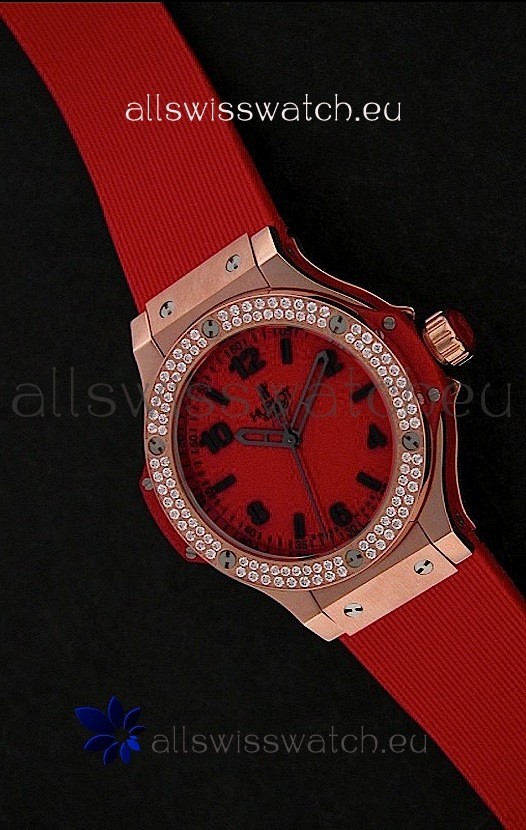 IMG_9081 Hublot Big Bang King Quartz in Diamond Plated Replica 7
