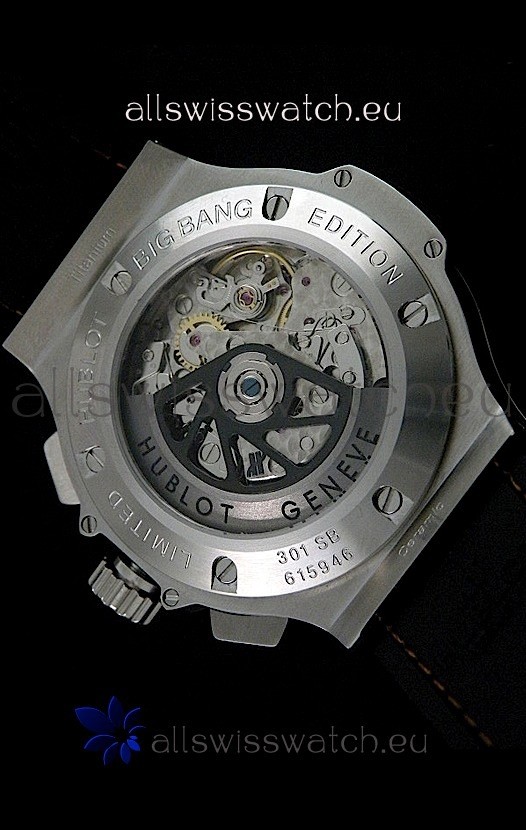 IMG_9081 Hublot Big Bang Chukkerin Stainless Steel - 1:1 Mirror Replica 7