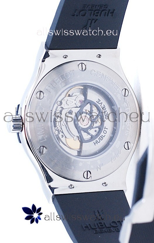 IMG_9081 Hublot Geneve Classic Fusion Zirconium Gold Replica 7