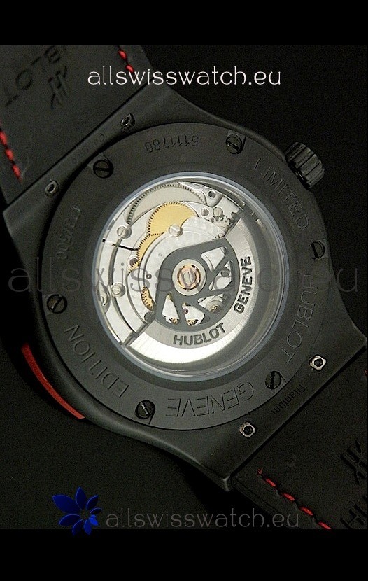Hublot Big Bang Classic Fusion Ceramic Case in Red Strap Replica 7