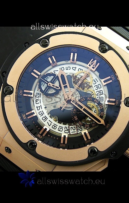 IMG_9081 Hublot Big Bang King Power Skeleton in Rose Gold Replica 7