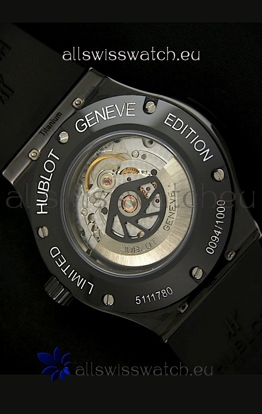 IMG_9081 Hublot Big Bang Classic Fusion Black Carbon Dial Replica 7