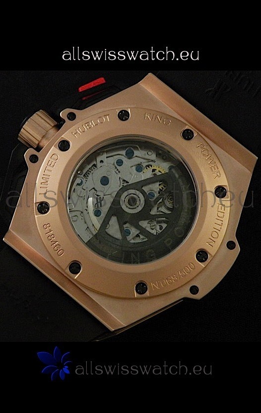 IMG_9081 Hublot King Power Limited Edition Rose Gold Replica 7