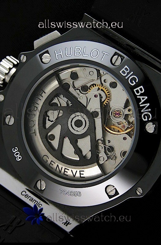 IMG_9081 Hublot Big Bang Ayrton Senna Ceramic Case Replica 7