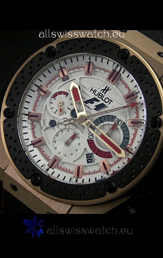 IMG_9081 Hublot Big Bang King Power F1 in Gold Case Replica 7