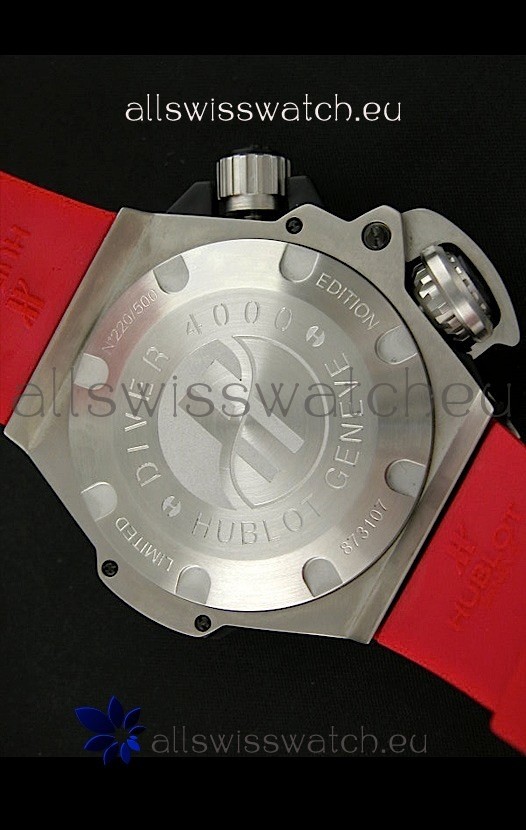 IMG_9081 Hublot Big Bang Diver 4000M in Red Replica 7