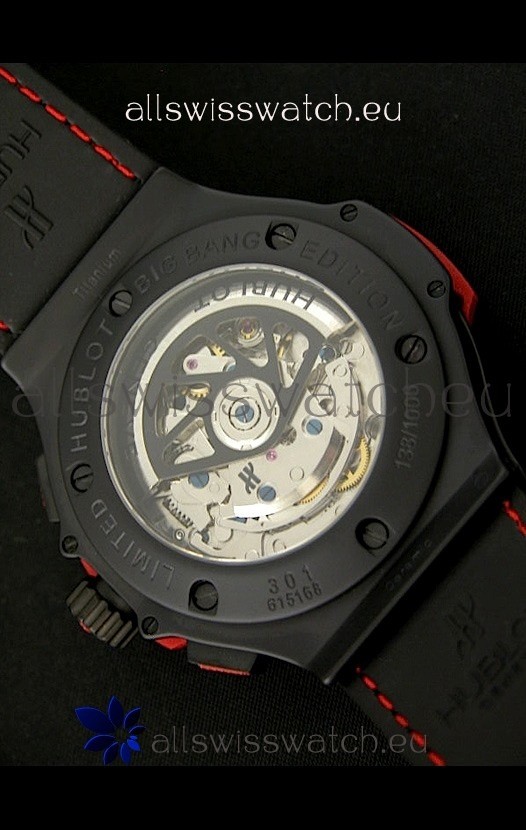 IMG_9081 Hublot Big Bang Ceramic Sandblasted Matte in Red - 1:1 Mirror Replica 7