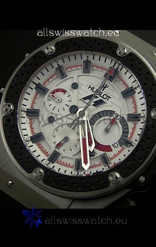 IMG_9081 Hublot Big Bang King Power F1 in White Dial Replica 7