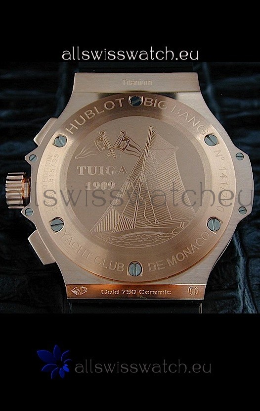 IMG_9081 Hublot Big Bang Geneve Yacht Clubin Rose Gold Case Replica 7