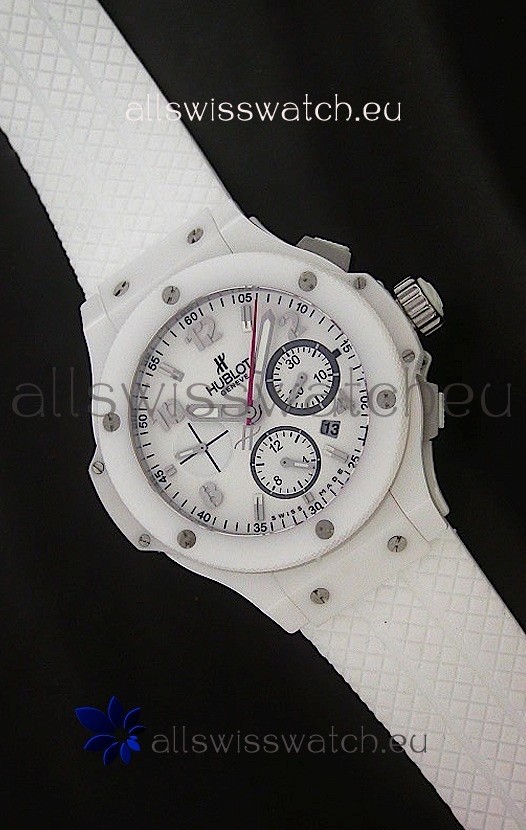 IMG_9081 Hublot Big Bang Limited Editionin White Replica 7