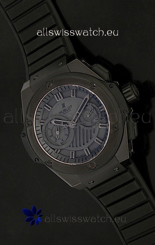 IMG_9081 Hublot Big Bang King Power All Black Ceramic Case Replica 7